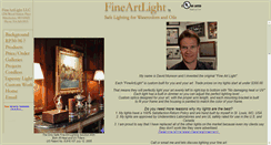 Desktop Screenshot of fineartlight.com